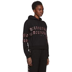 McQ By Alexander McQueen Embroidered Sweatshirt Hoodie Size M